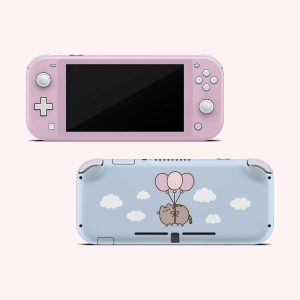 pusheen Pusheen Balloons Nintendo Switch Lite Skin
