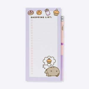 pusheen Pusheen Magnetic Shopping List Notepad