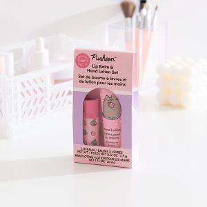pusheen Pusheen Strawberry Lip Balm & Hand Lotion Set