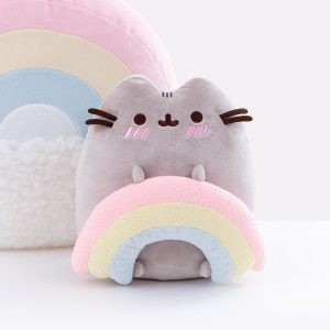 pusheen Pusheen with Rainbow Plush
